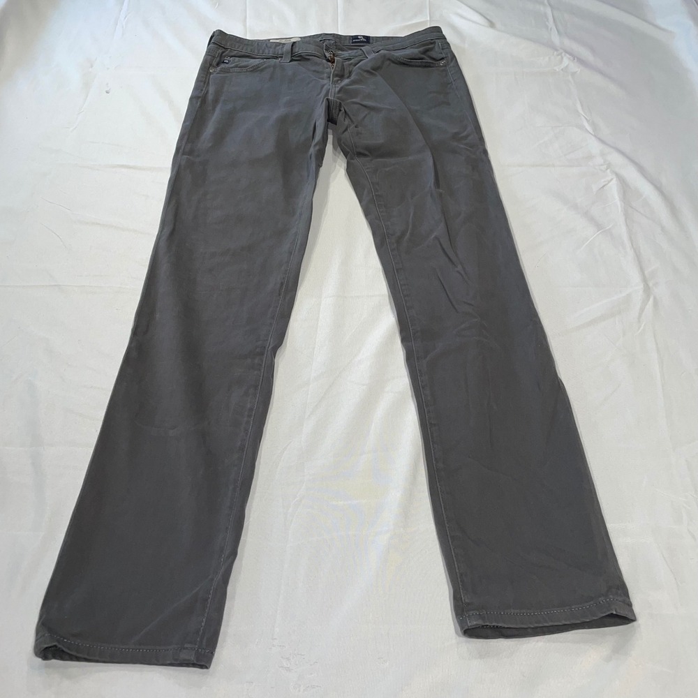 AG Adriano Goldschmied The Stilt‎ Cigarette Leg Jeans Grey 28R LSN1110-DKL
